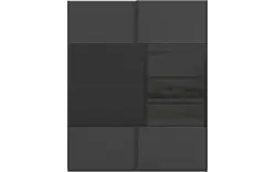 Goossens kledingkast finca combi glans mat glas wit hoogwaardig meubelplaat - 8244374-{merk}-finca-combi-sts-wit-schuifdeuren-02